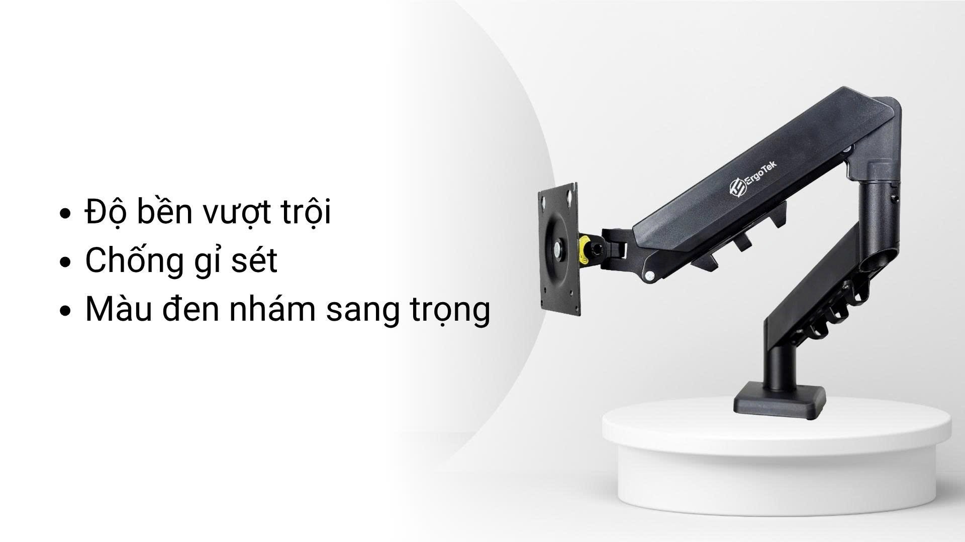 Giá treo màn hình Ergotek EZ90 Pro - Đen | 19 - 32 inch Bền bỉ và sang trọng