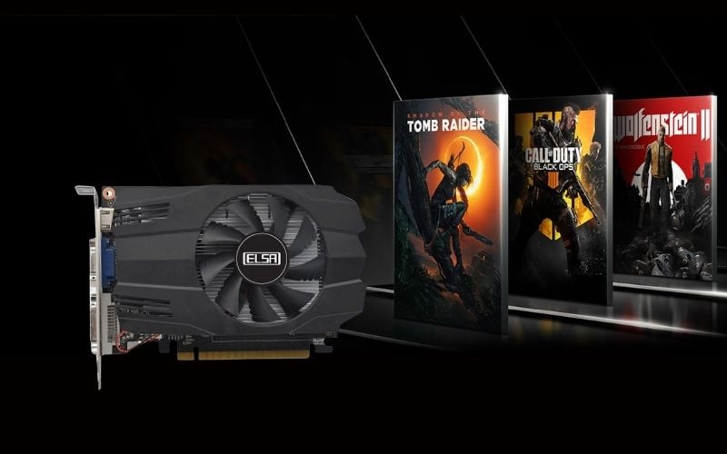 Card đồ họa ELSA GTX 750Ti mang đến hiệu suất ổn định với tốc độ xung nhiệp 1020MHz