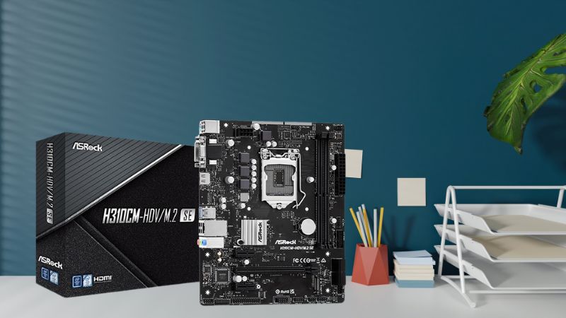 Mainboard ASRock H310CM-HDV/M.2 SE được trang bị chipset Intel® Q270