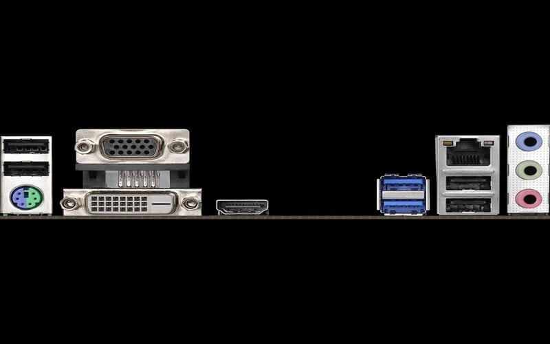 Mainboard ASRock H310CM-HDV/M.2 SE kết nối đa dạng