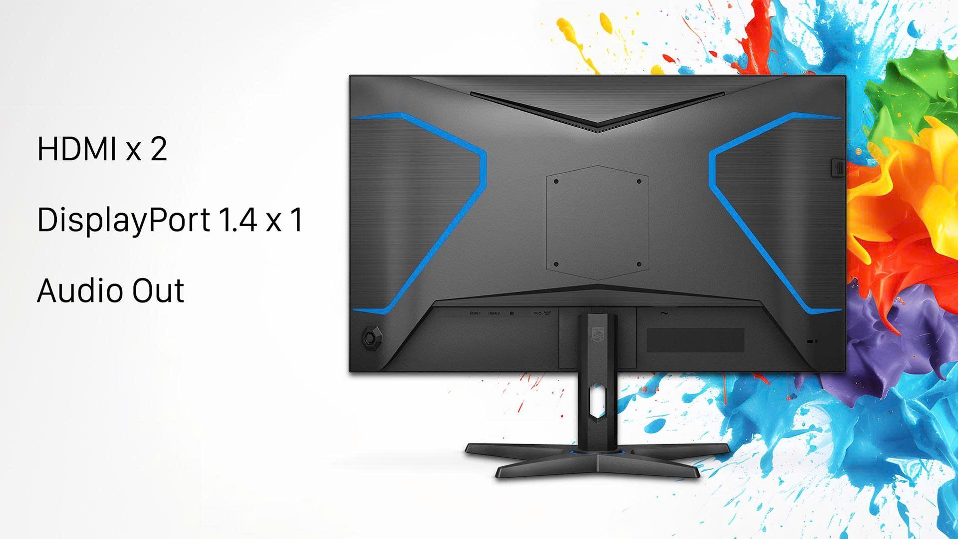 Màn hình Gaming 2K Philips 27M3N3540/74 - đa dạng cổng kết nối thông dụng