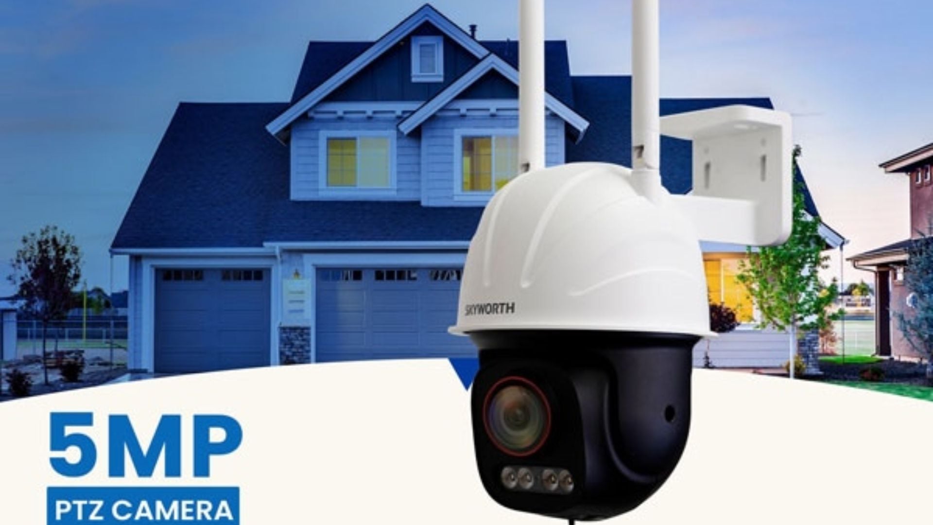 Camera WiFi Ngoài Trời 360° 4MP — Skyworth SKH-I65B4S-4CWT