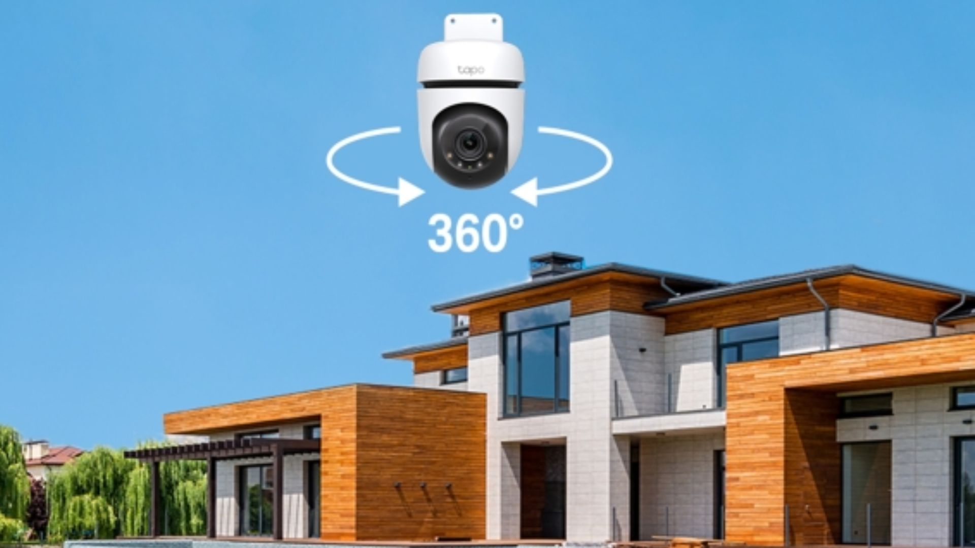 Camera WiFi Ngoài Trời 360° 3MP — TP-Link Tapo C510W