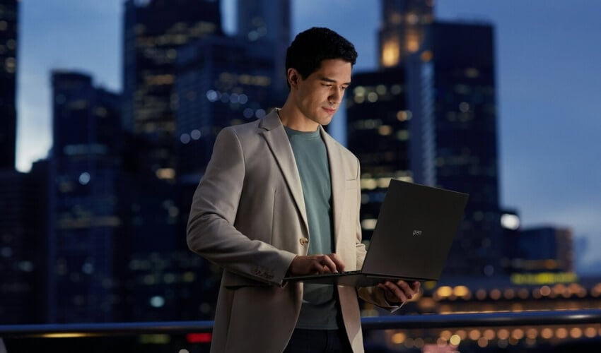 Laptop LG Gram 2023 với thiết kế siêu mỏng nhẹ