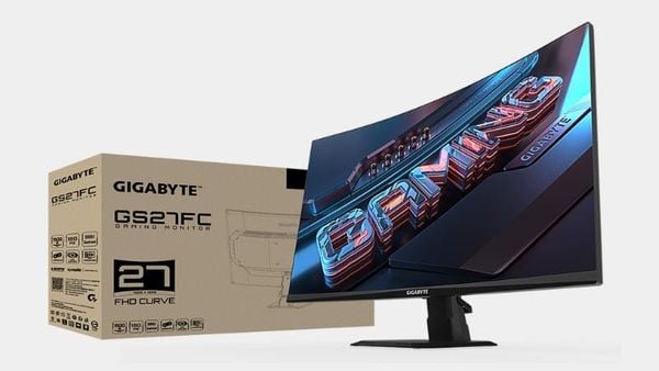 Đắm chìm trong hình ảnh sống động với Gigabyte GS27FC – 27 inch cong hoàn hảo và tần số quét 180Hz nhanh như chớp.