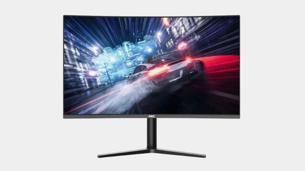Thiết kế cong ấn tượng, tạo cảm giác immersive, giúp bạn đắm chìm vào mọi trò chơi.