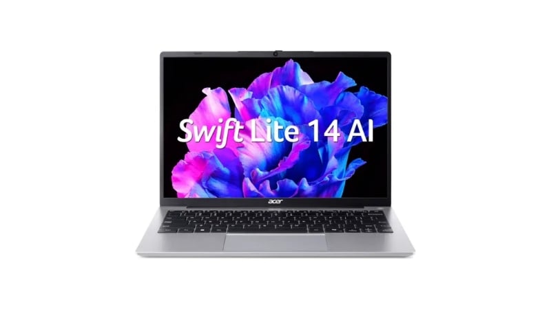 Với CPU Intel® Core™ Ultra 5, 16GB RAM DDR5 và ổ cứng SSD 512GB, Swift Lite 14 AI mang đến khả năng xử lý nhanh nhẹn cho mọi tác vụ