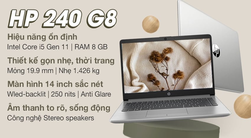 Laptop HP 240 G8 617L4PA i5-1135G7