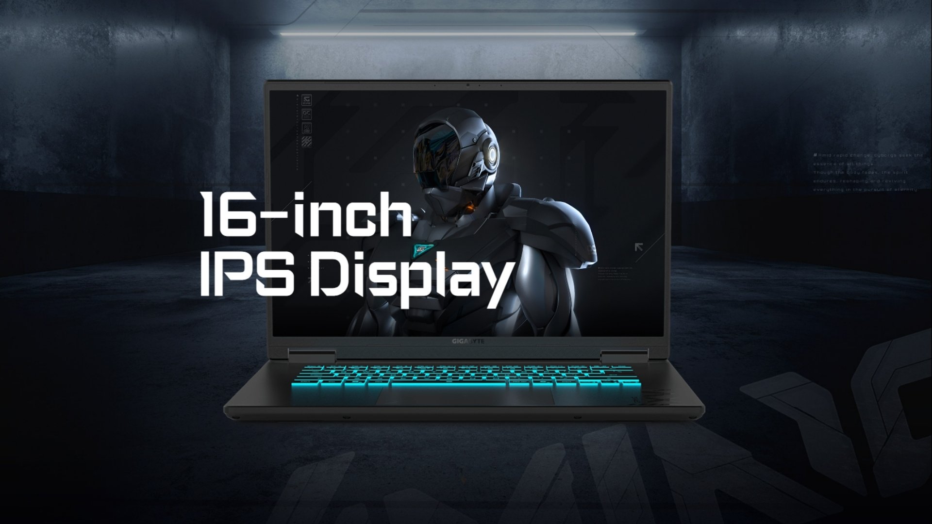 Gigabyte A16 CMHH2VN893SH - Hình ảnh hiển thị cực sắc nét, cảnh chuyển động cực kỳ mượt mà