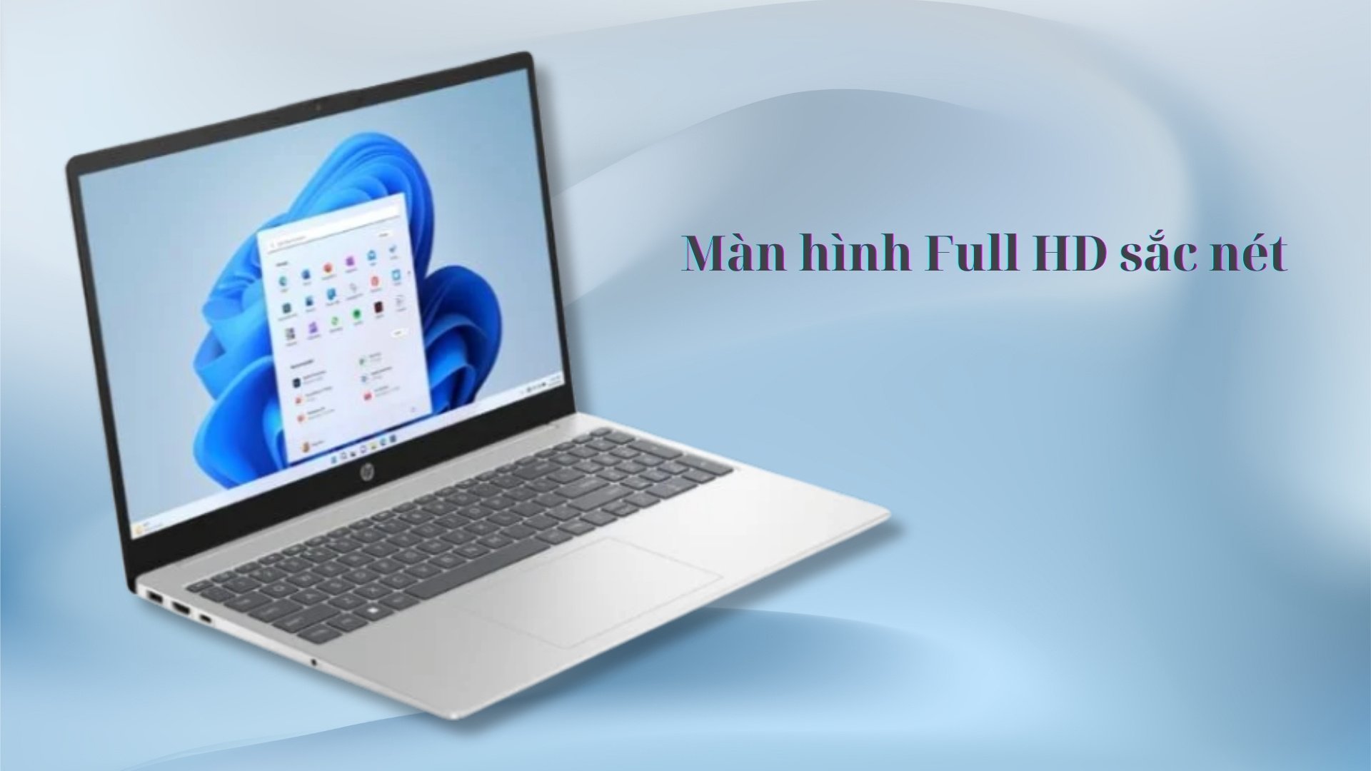 Laptop HP 15-fd0306TU - Màn hình sắc nét