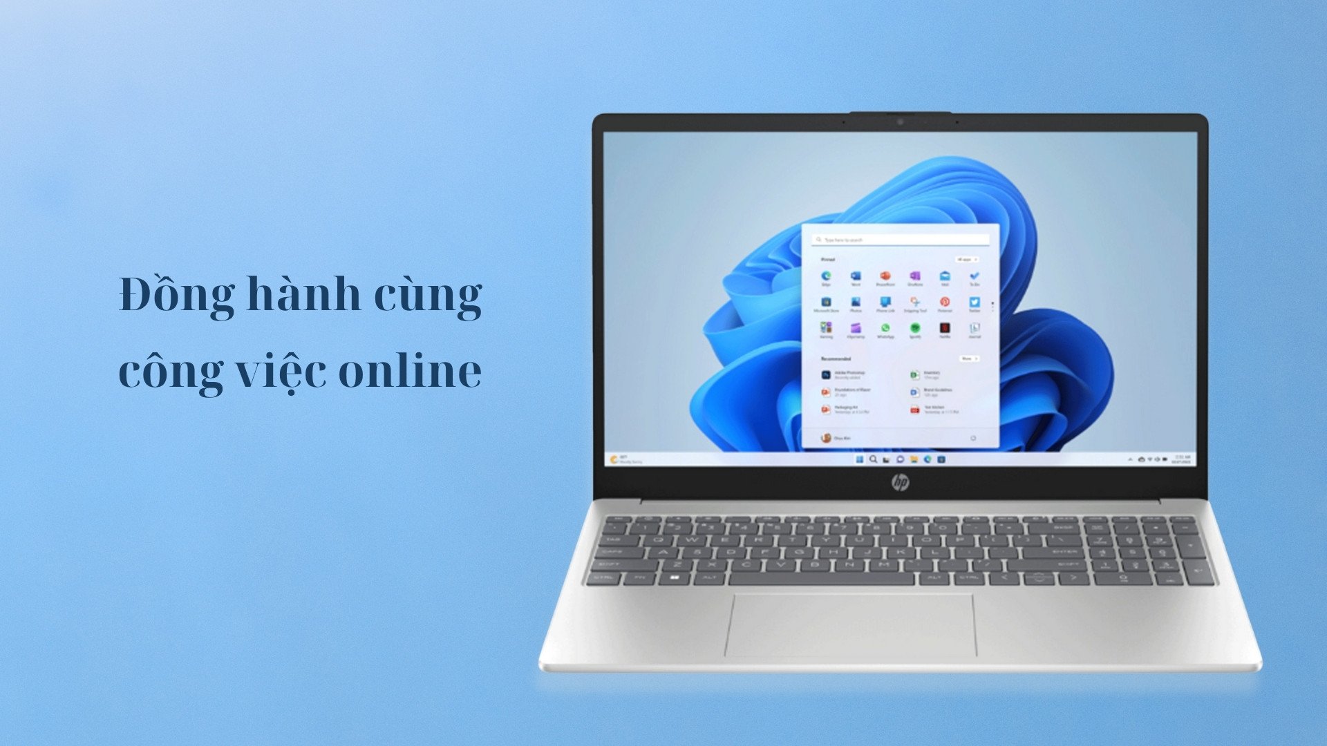 Laptop HP 15-fd0306TU - tối ưu hóa làm việc từ xa