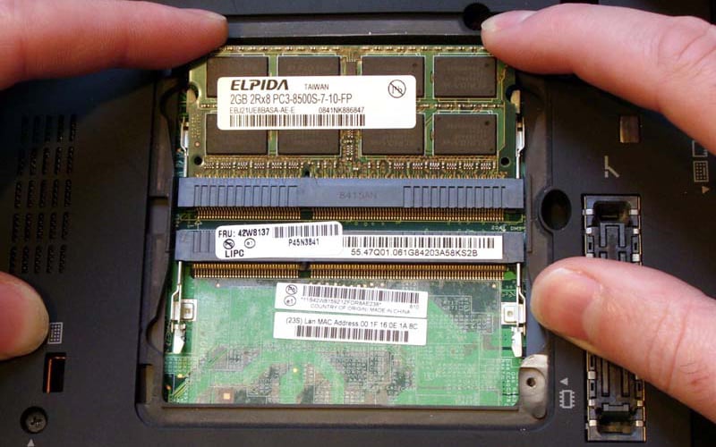 Laptop của bạn bị hư phần cứng RAM