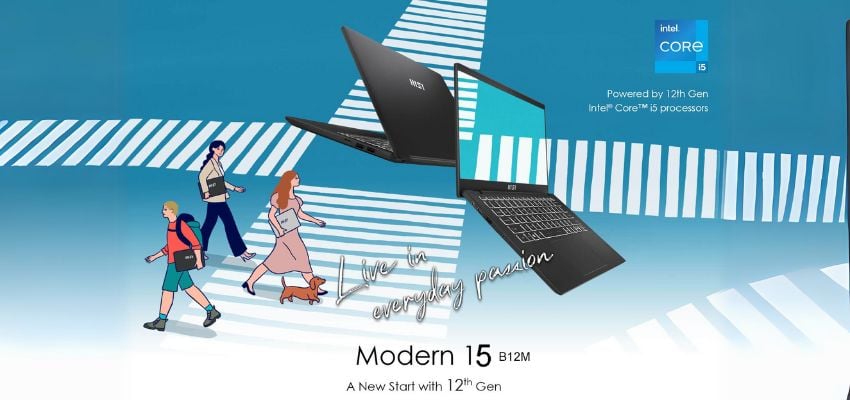 Laptop MSI Modern 15 B12M 628VN