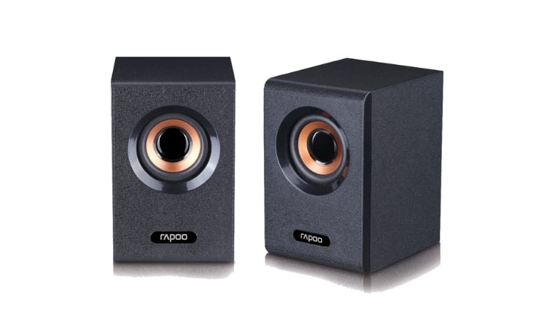 Loa Rapoo A80 2.0 Stereo được trang bị công suất 6W, mang đến âm thanh đầy đủ