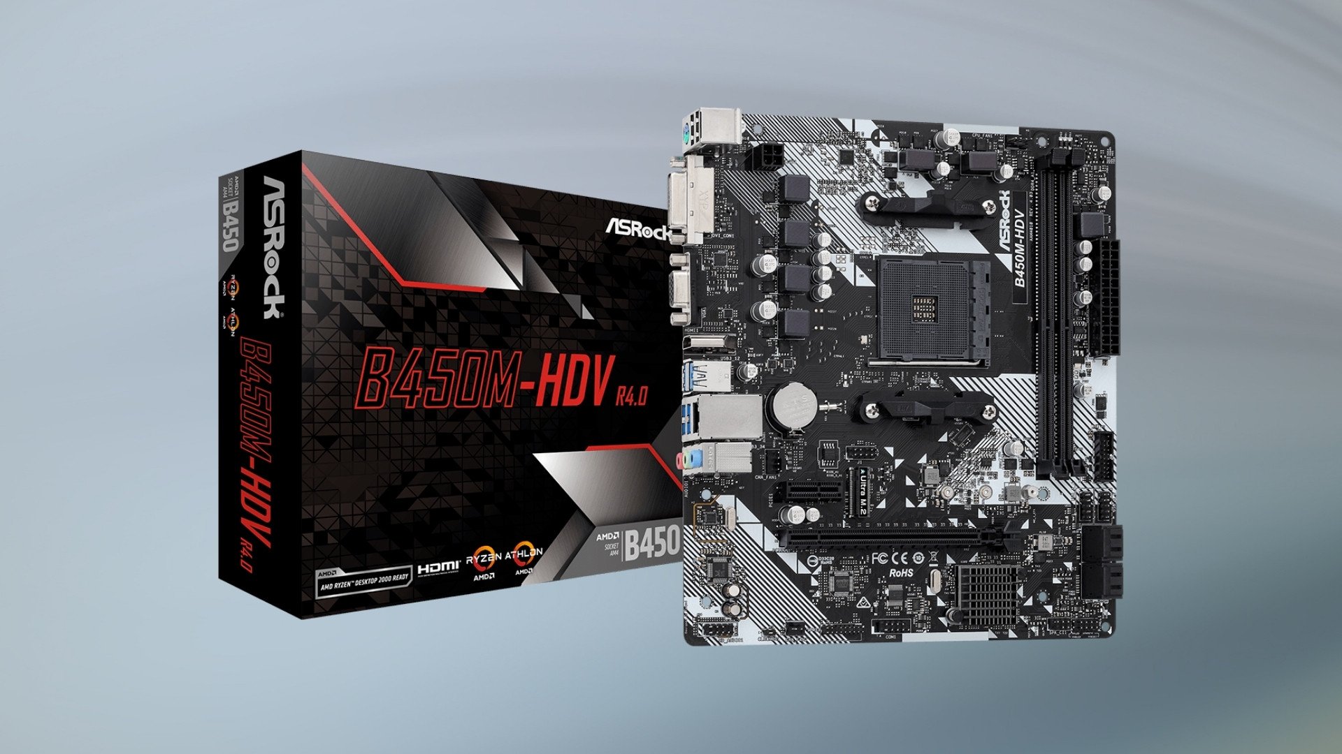 Mainboard ASRock B450M HDV DDR4 được tạo ra để có thể hỗ trợ tốt nhất cho các dòng chip AMD