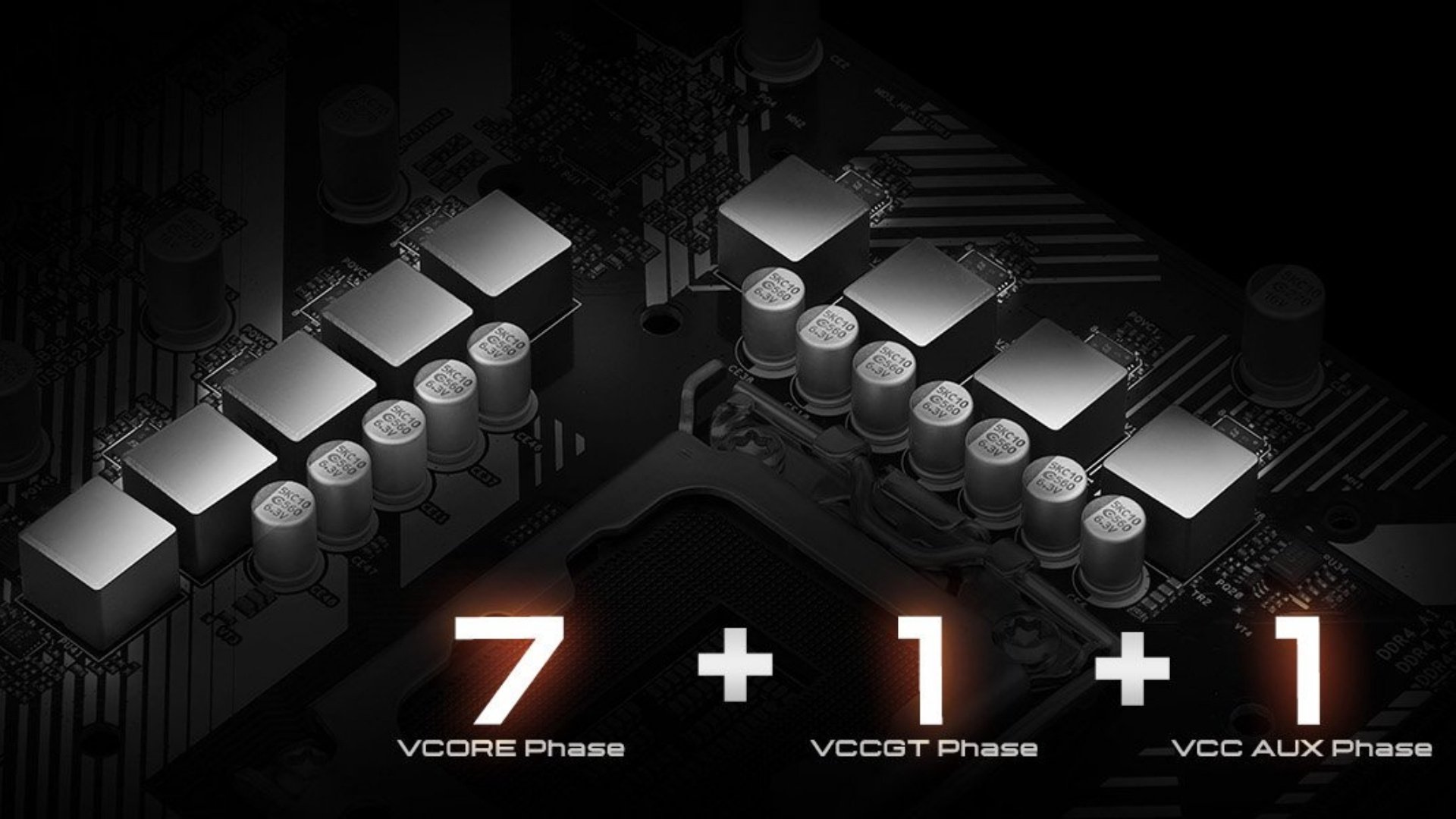 Mainboard ASRock B760M PRO RS DDR4 - thiết kế 7+1+1 Power Phase