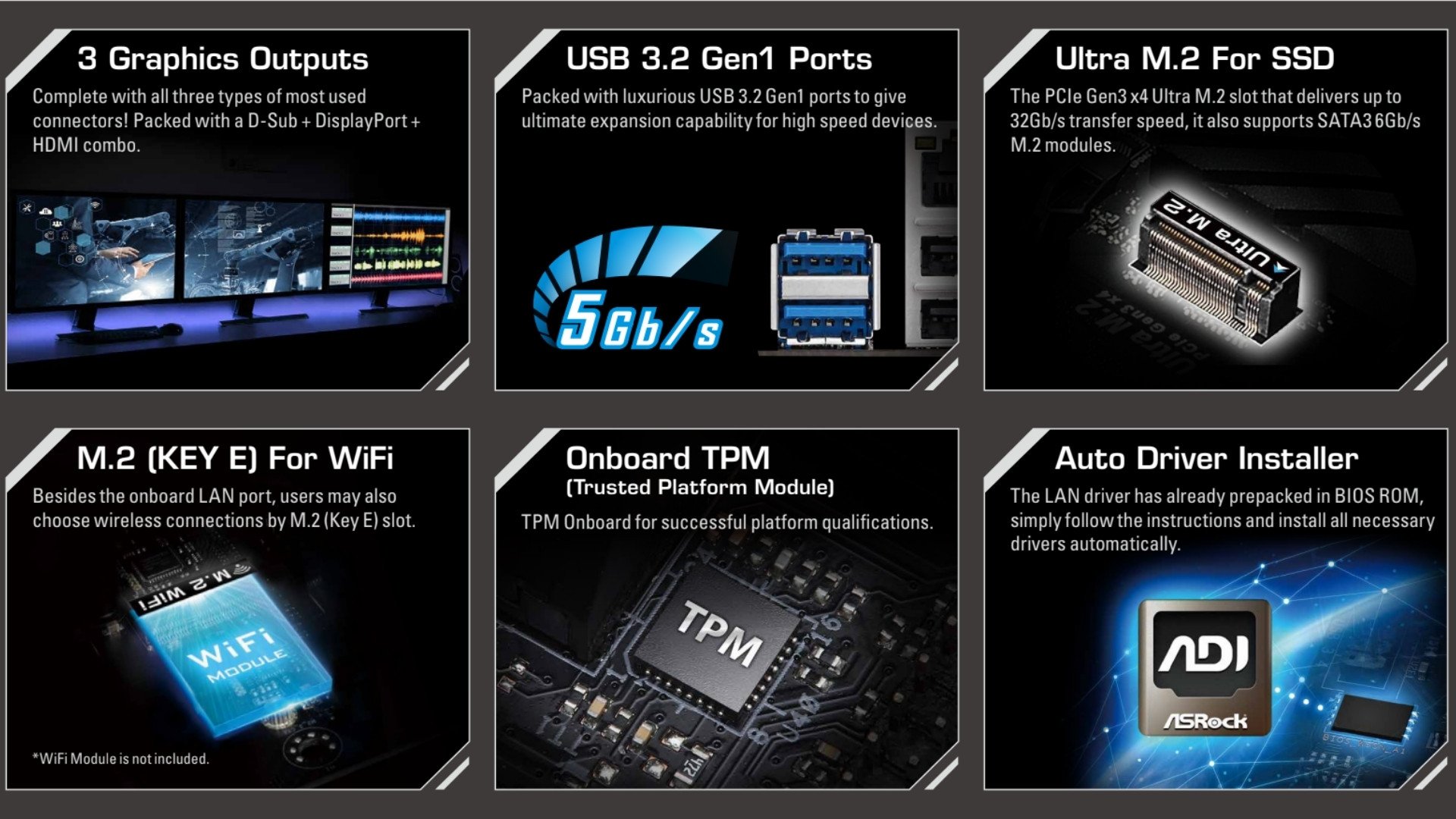 ASRock H510M-A/M.2 SE – Bo mạch chủ phổ thông toàn diện cho nhu cầu học tập, làm việc và giải trí