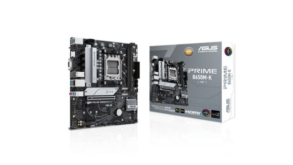 Mainboard ASUS Prime B650M-K DDR5 có thiết kế nhỏ gọn