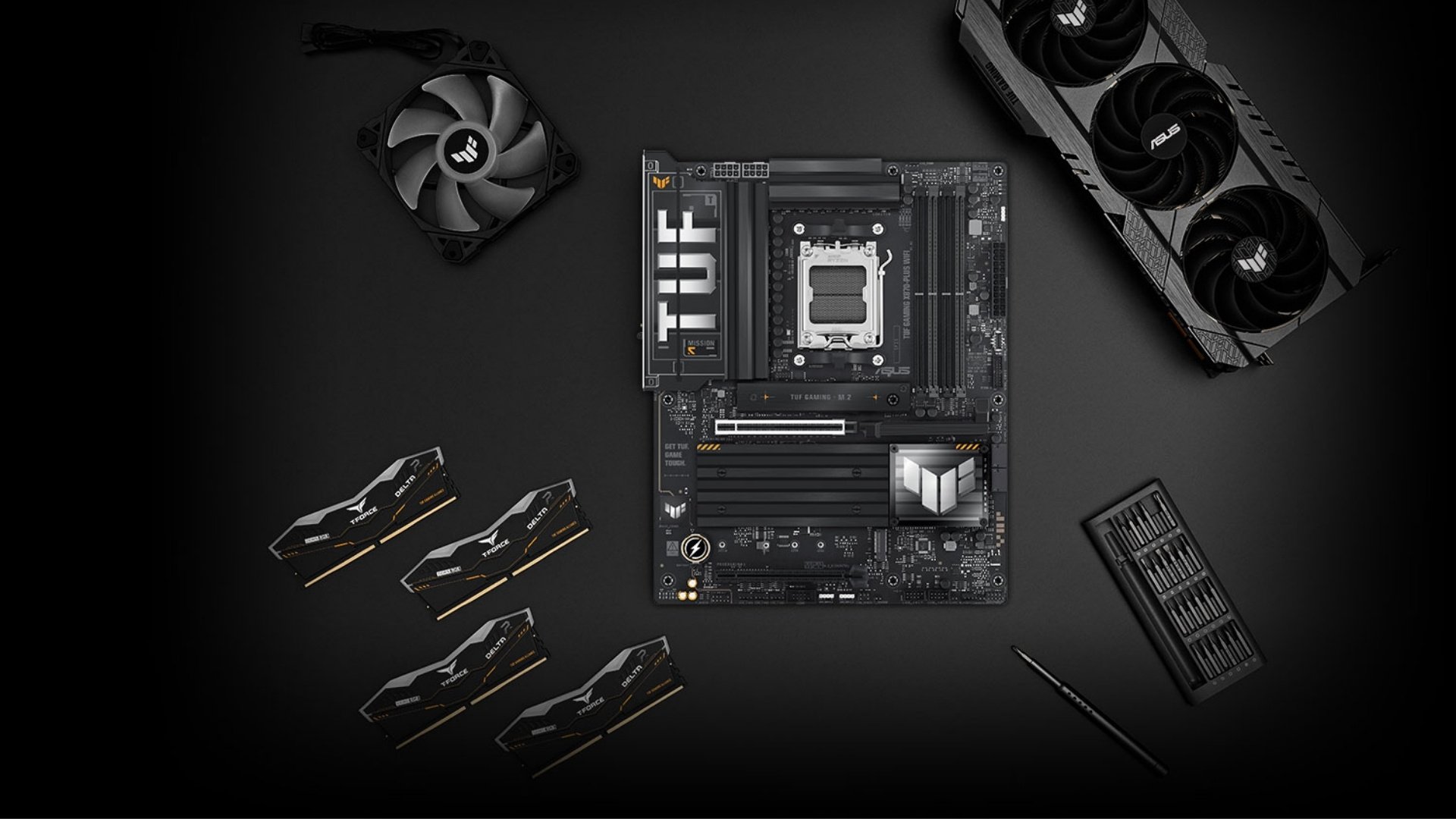 ASUS TUF Gaming X870-PLUS WiFi - Sự kết hợp hoàn hảo giữa hiệu năng mạnh mẽ và các tính năng tối ưu