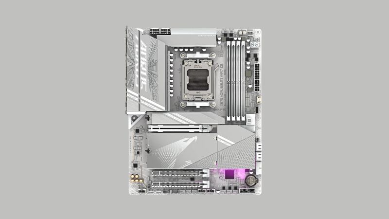 Mainboard Gigabyte X870 Aorus Elite WiFi 7 ICE có khả năng sử dụng RAM DDR5 dung lượng tối đa lên đến 256GB