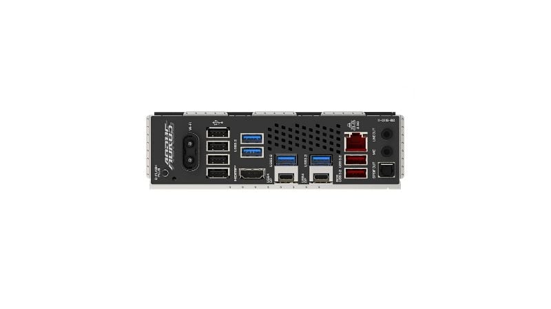Gigabyte X870 Aorus Elite WiFi 7 tích hợp kết nối Wi-Fi 7 hiện đại, kết hợp cùng ăng-ten định hướng độ khuếch đại cao