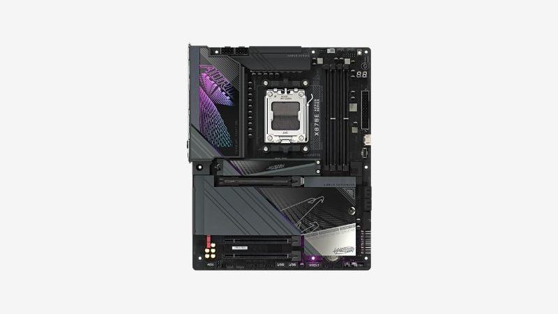 Mainboard Gigabyte X870E Aorus Master sử dụng chipset AMD X870E tiên tiến, kết hợp với socket AM5