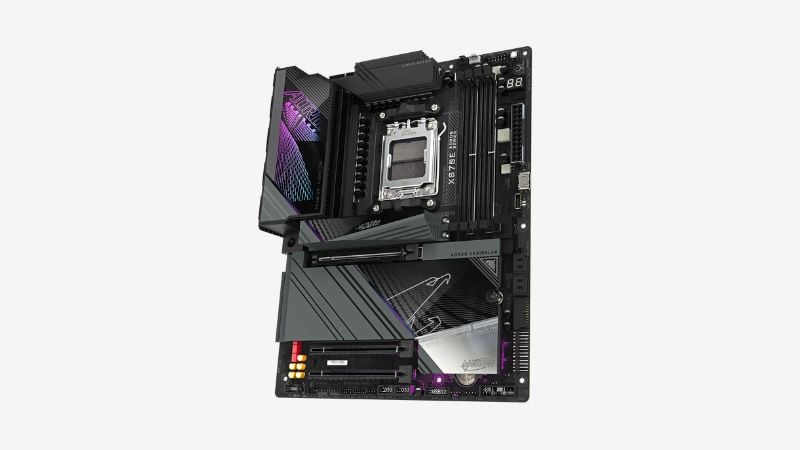 Mainboard Gigabyte X870E Aorus Master sở hữu thiết kế ATX cao cấp với VRM Thermal Armor Advanced