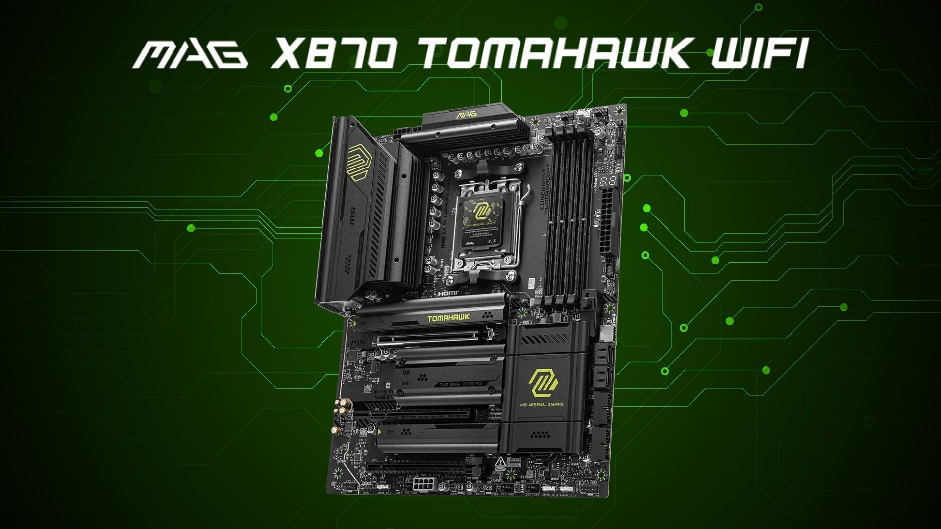 MSI MAG X870 TOMAHAWK WIFI – Mạnh mẽ và ổn định cho các game thủ
