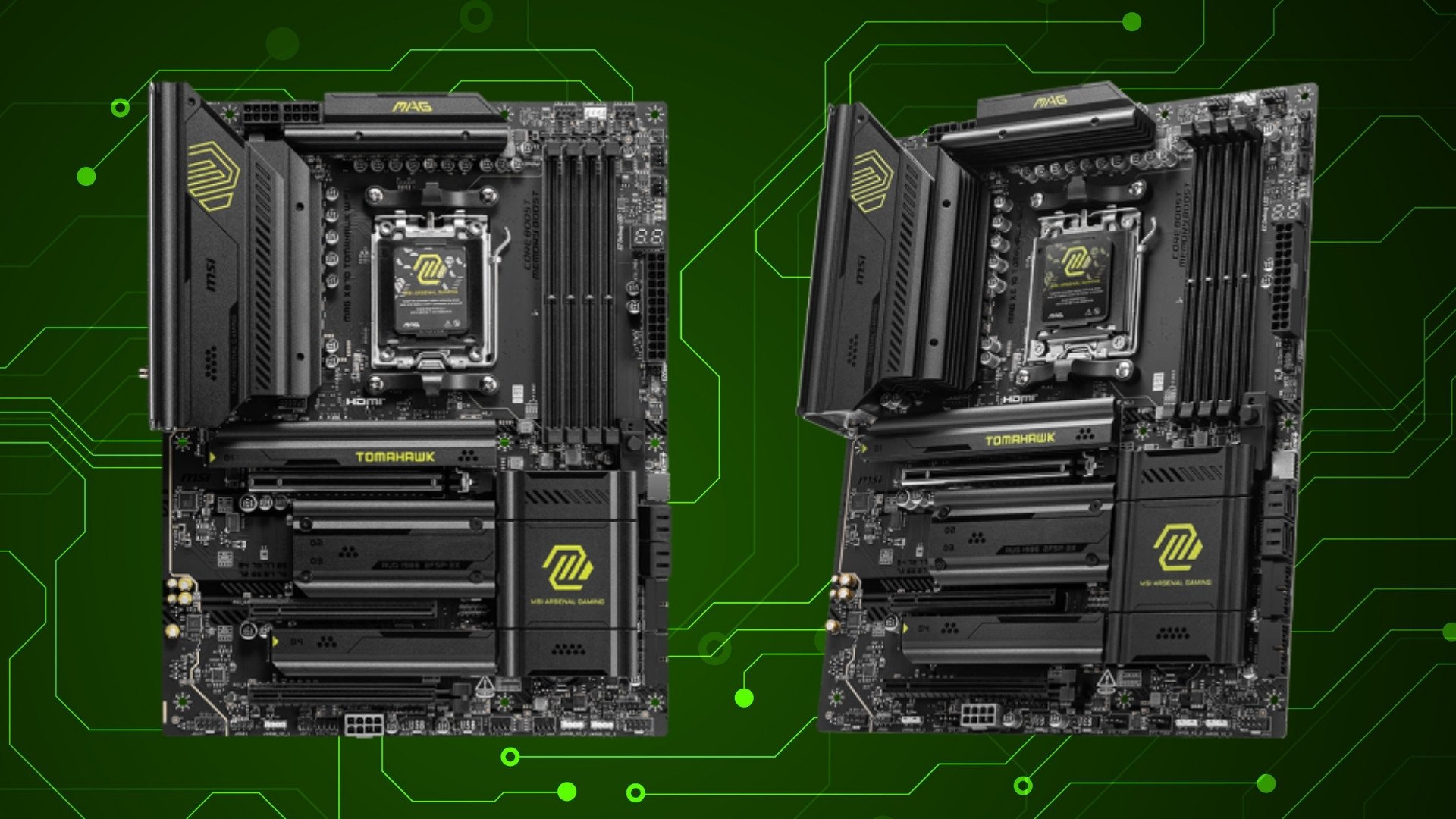 MSI MAG X870 TOMAHAWK WIFI – Chipset X870 và Hỗ Trợ CPU Đỉnh Cao