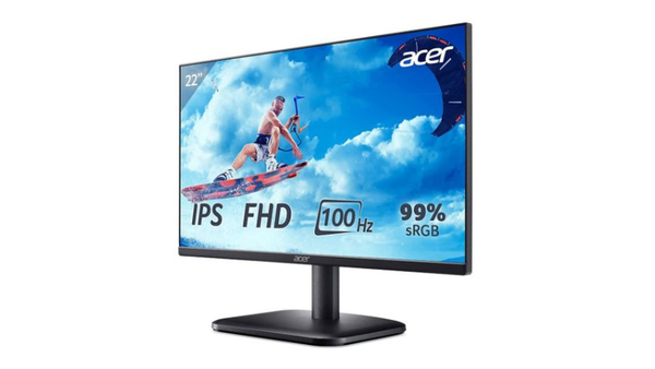 Màn hình Acer EK221Q E3 thiết kế tinh tế