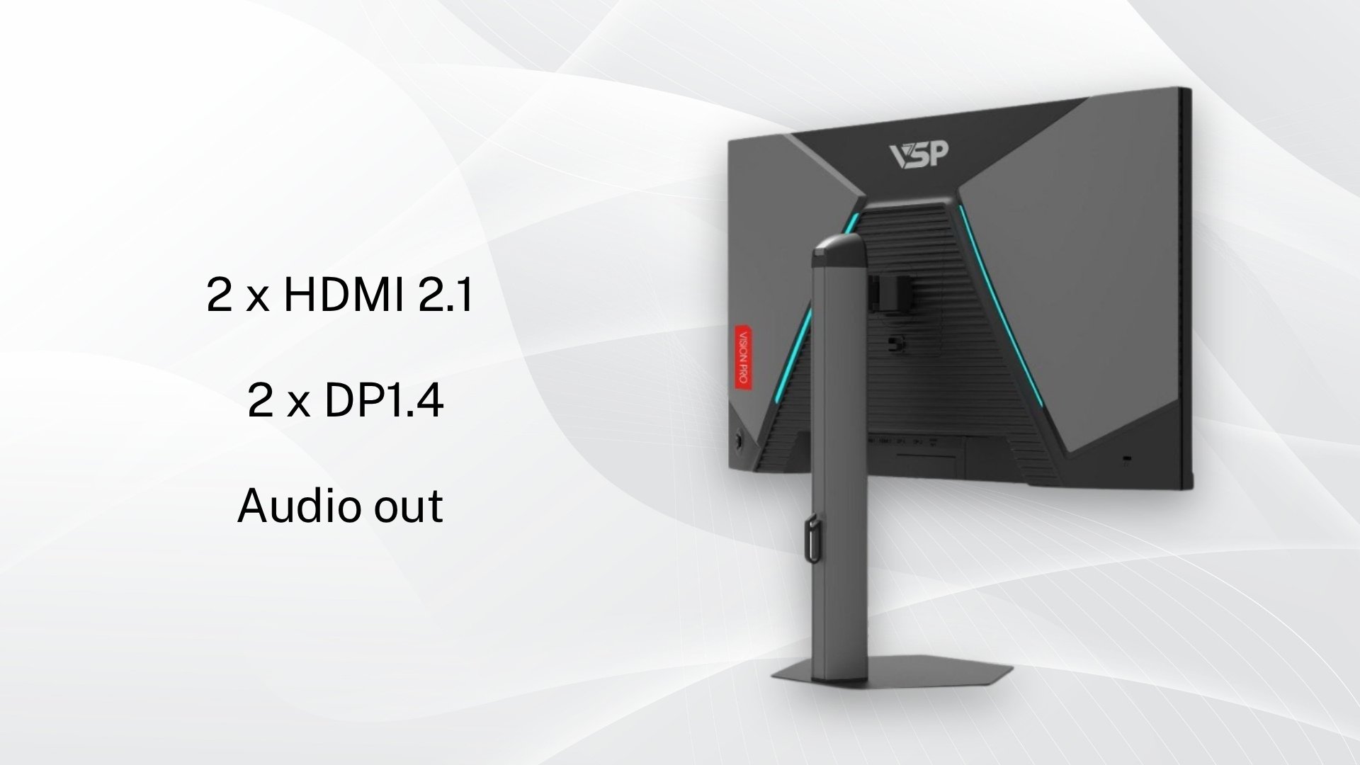 Màn hình VSP G2732UE - Kết nối đa dạng, linh hoạt