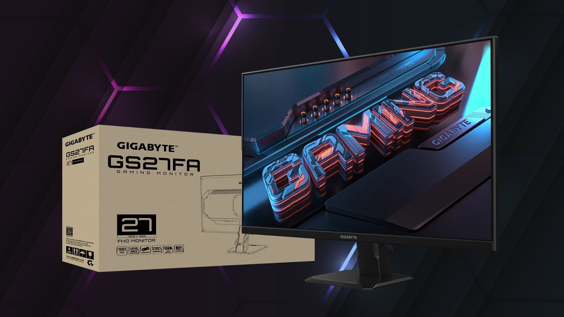 Màn hình Gaming Gigabyte GS27FA - tăng cường sự tiện lợi và dễ dàng sử dụng