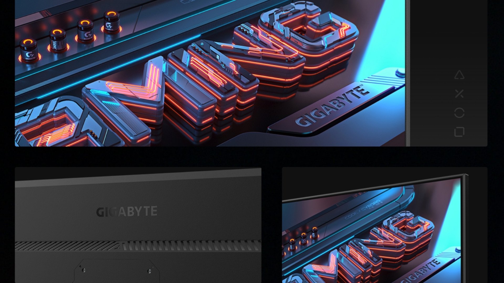 Màn hình Gaming Gigabyte GS27FA - Thiết kế chắc chắn