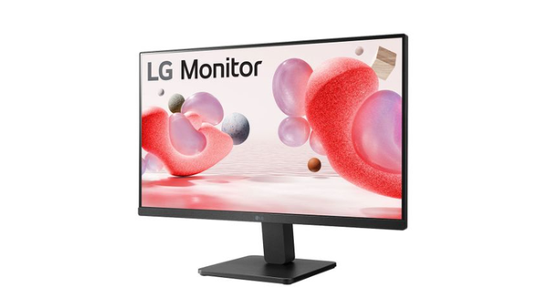 Màn hình LG 24MR400-B sở hữu thiết kế đơn giản, gọn gàng