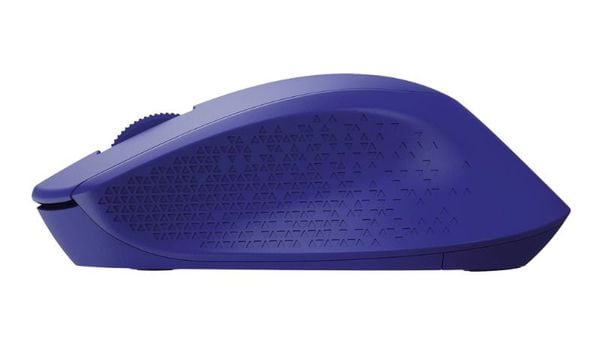 Chuột Logitech M331 Silent - phong cách xanh dương, hoạt động êm ái, bền bỉ.