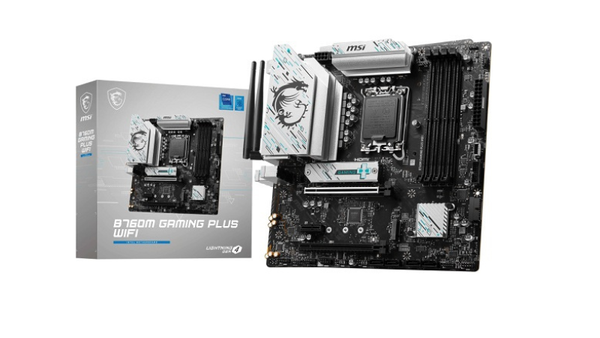 MSI B760M Gaming Plus WiFi được trang bị kết nối mạng đa dạng và tốc độ cao