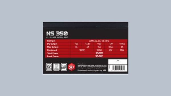 Nguồn VSP NS350 300W được trang bị các tính năng bảo vệ