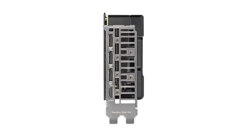 Card đồ họa ASUS Dual GeForce RTX™ 4070 SUPER EVO OC Edition hỗ trợ PCI Express 4.0 và được trang bị 1 cổng HDMI 2.1a cùng 3 cổng DisplayPort 1.4a