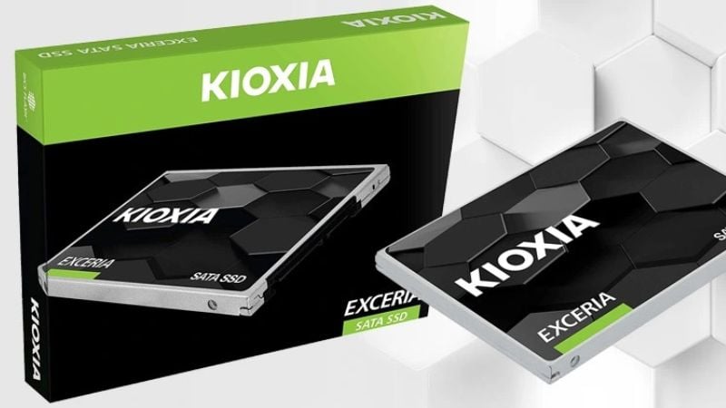 Ổ cứng SSD Kioxia Exceria BiCS FLASH tối ưu hóa hiệu năng hệ thống máy tính của bạn bằng cách cải thiện khả năng khởi động