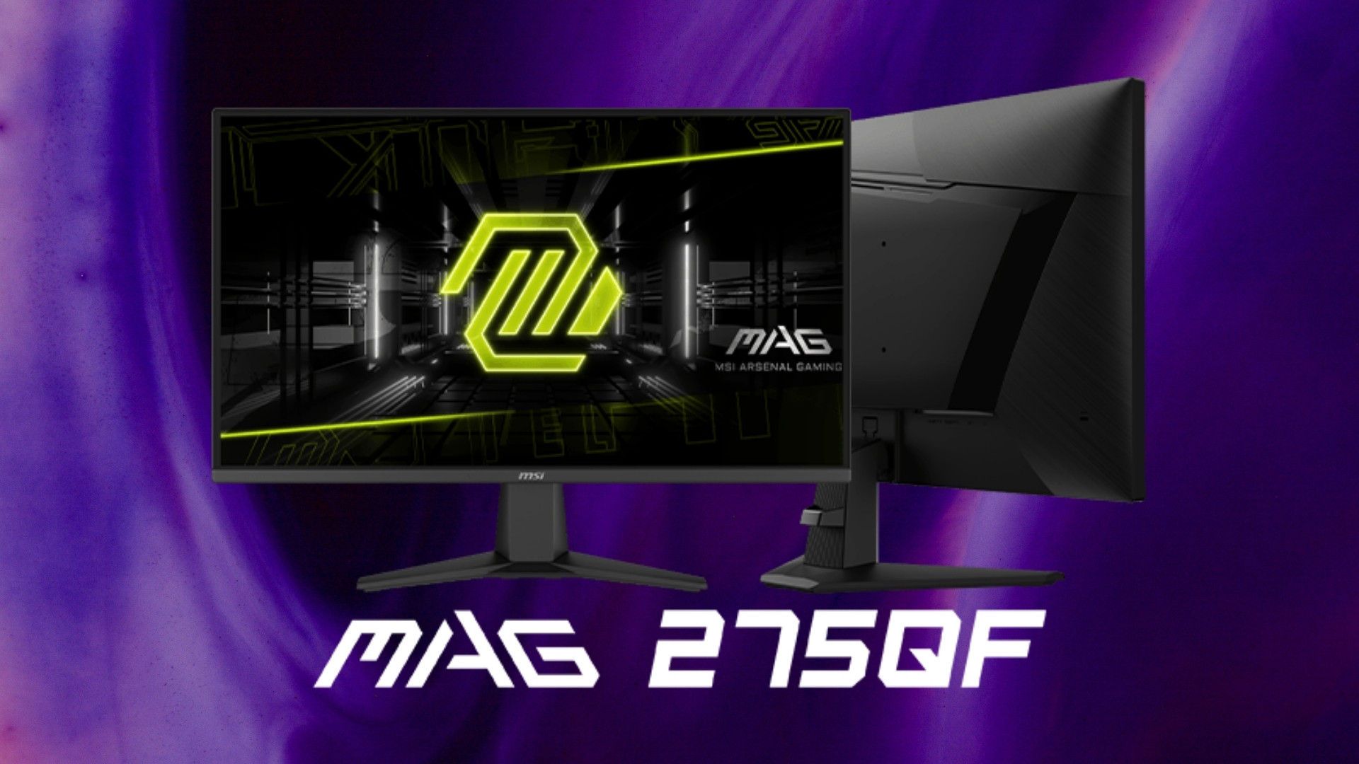 Top 5 màn hình gaming 2k - MSI MAG 275QF 2K