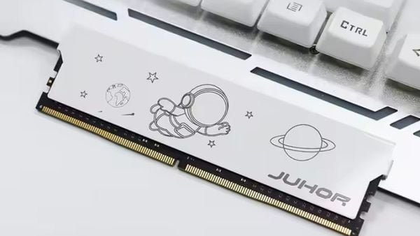 Ram Juhor 32GB White Flat sở hữu tốc độ bus 3200MHz