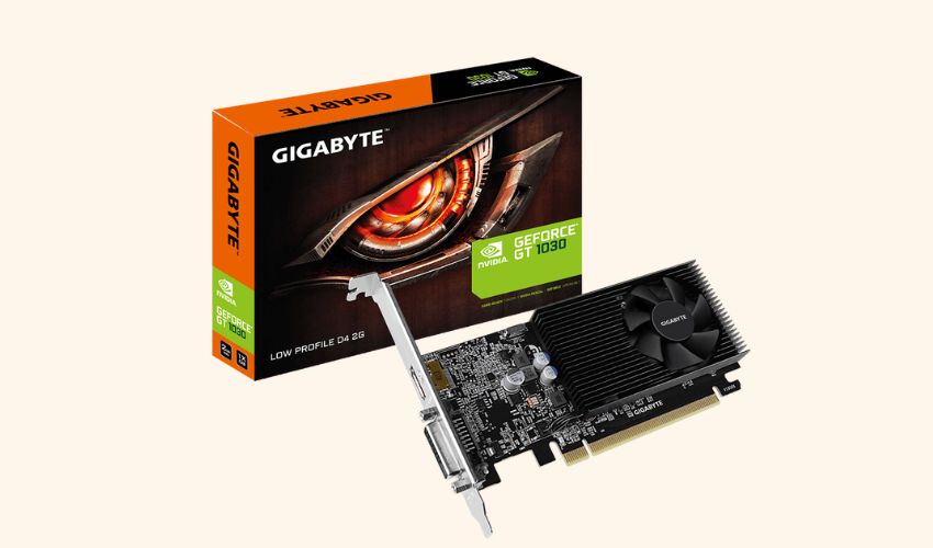 Card đồ họa NVIDIA GT 1030 độc đáo với 384 nhân CUDA và Boost Clock lên đến 1468 MHz