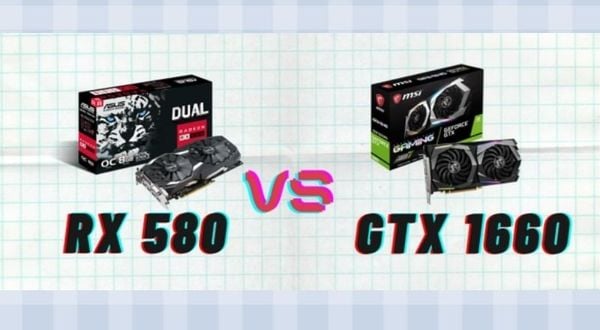 So sánh RX 580 vs GTX 1660