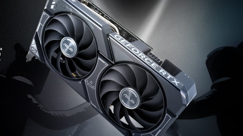 Card màn hình ASUS Dual GeForce RTX 4060 Ti OC Edition được trang bị công nghệ 0dB