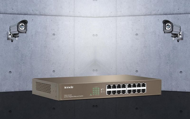 Switch 16 Port 1G Tenda TEG1016D