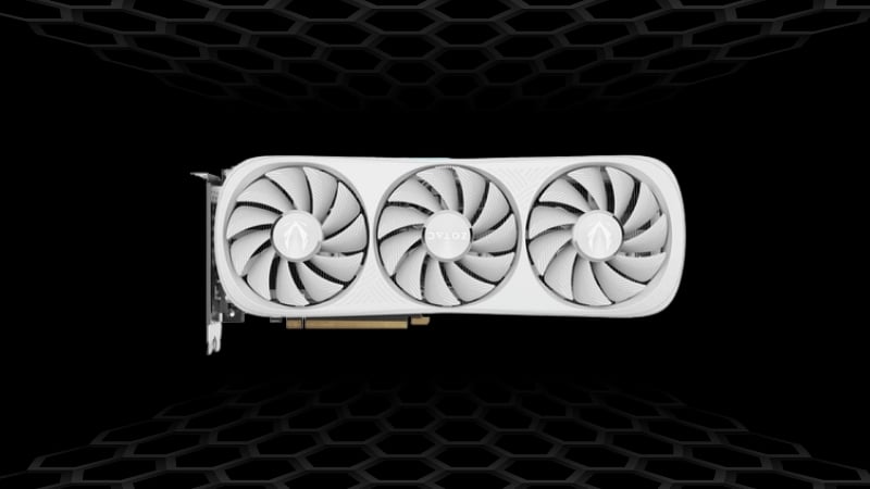 Với bộ nhớ GDDR6X 16GB và xung nhịp 2565 MHz, ZOTAC RTX 4080 SUPER Trinity OC White Edition mang lại hiệu suất đồ họa vượt trội