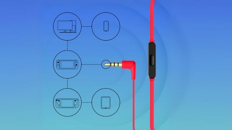 HyperX Cloud Earbuds II có kết nối đa năng, dễ dàng sử dụng
