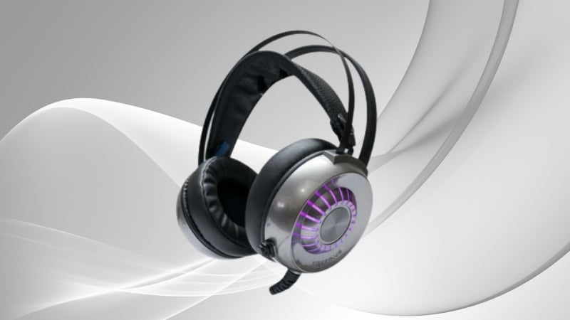 Xiberia V15 7.1 Surround Gaming Led được thiết kế với phong cách hầm hố, đậm chất game thủ