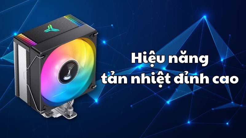 Hiệu năng tản nhiệt đỉnh cao, chinh phục mọi thử thách