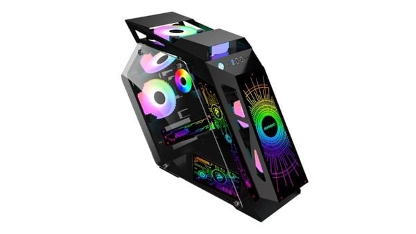 Thùng máy Case Magic Roger RGB cung cấp khả năng lưu trữ linh hoạt
